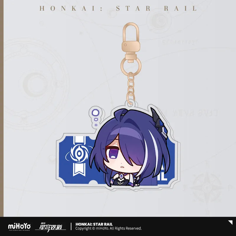 Honkai: Star Rail - Pom-Pom Gallery Acrylic Keychain