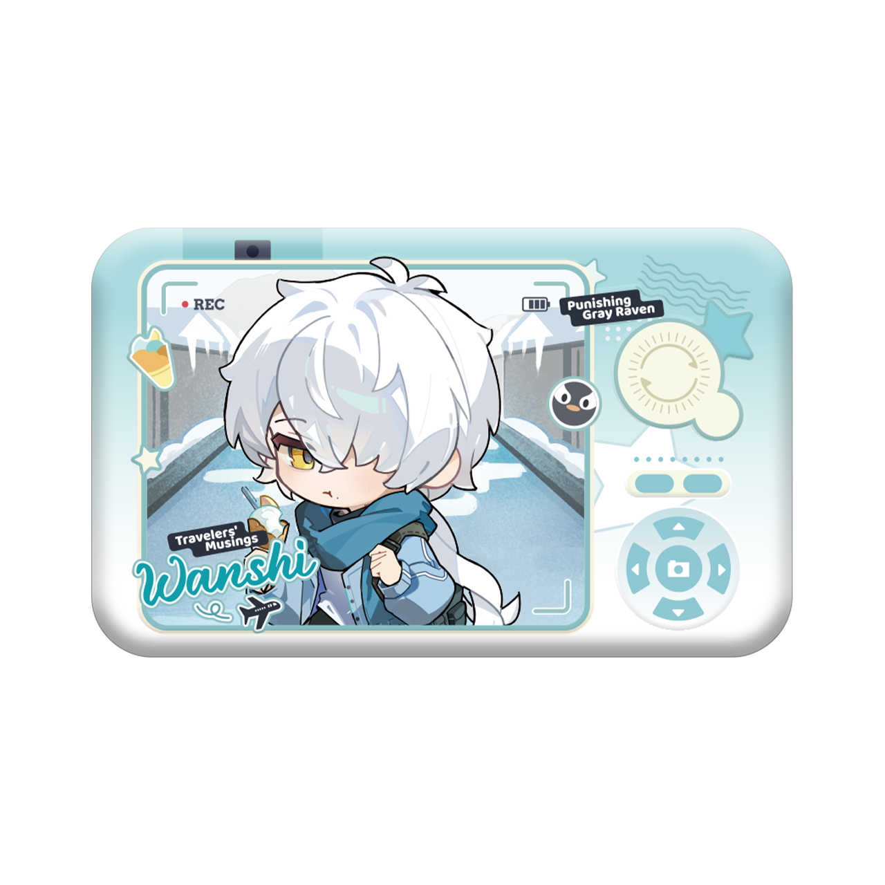 [Pre-Order] Punishing: Gray Raven Travelers' Musings Chibi Tinplate Badge