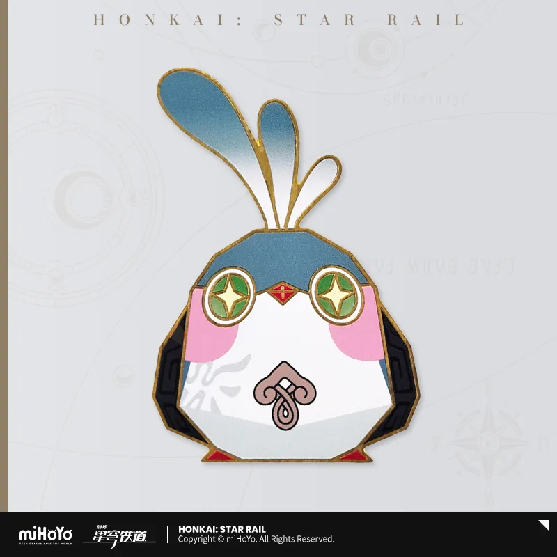 Honkai: Star Rail - Origami Bird Clash Series Metal Bookmark