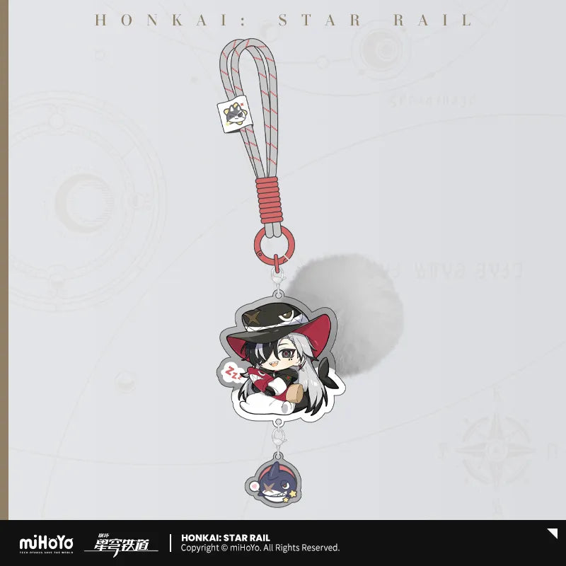 Pre-Order Honkai: Star Rail - Boys' Dormitory Series Chibi Character Acrylic Keychain