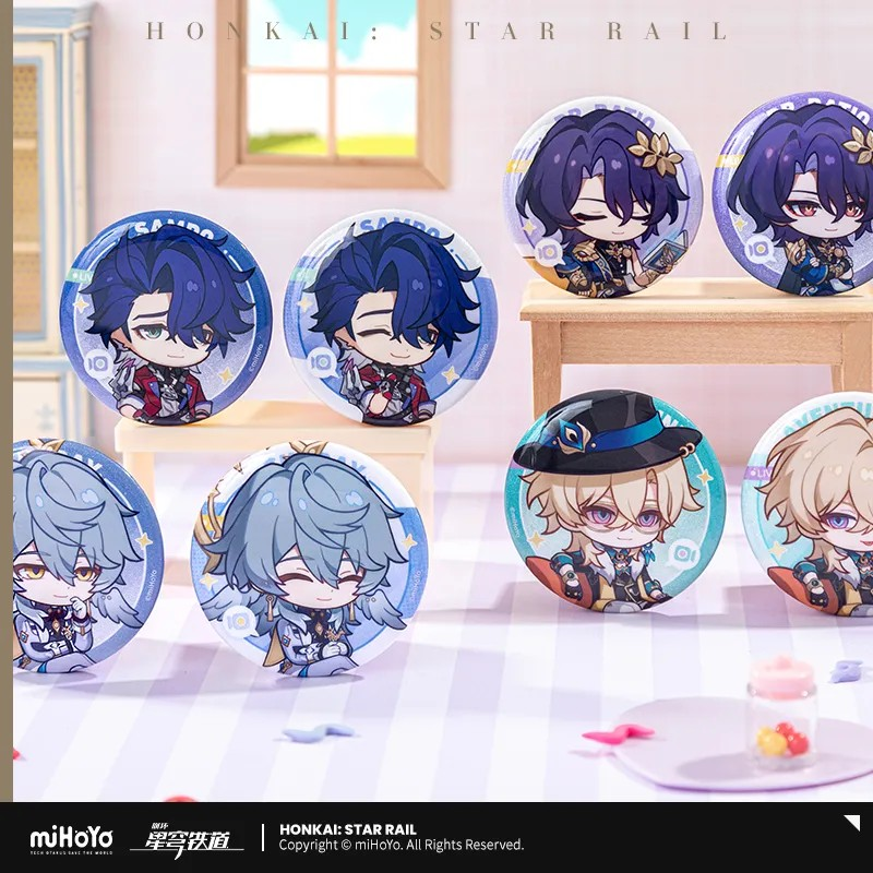 Honkai: Star Rail - Owlbert's Reception Room Series Badge Set