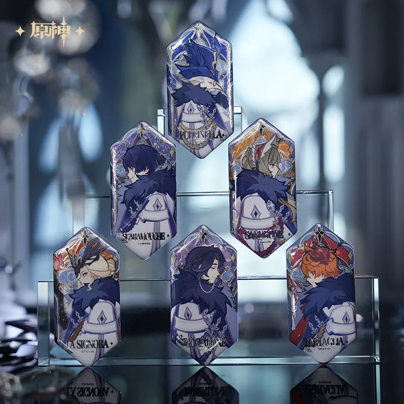 Pre-Order Genshin Impact ¨C Frost and Flame Series Badge Blind Box