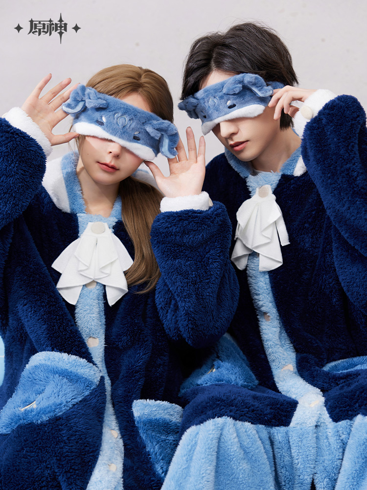 Pre-Order Genshin Impact - Neuvillette Impression Home Loungewear Robe Set (with Eye Mask)