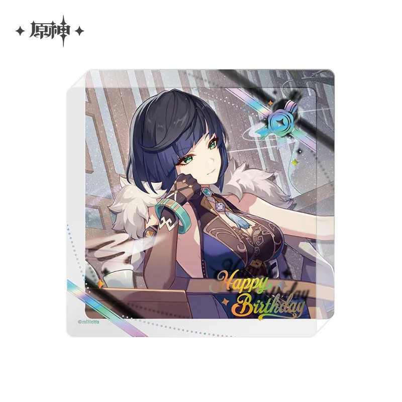 Genshin Impact - Day of Destiny Birthday Series Acrylic Coaster 2025