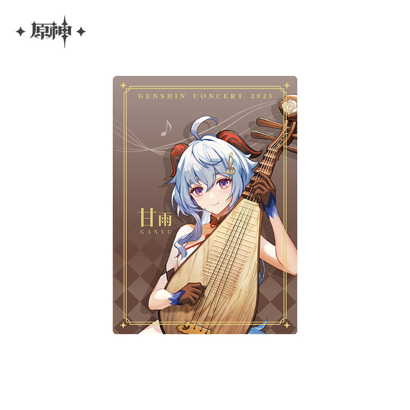 Genshin Concert 2023 Melodies of an Endless Journey Photo Card