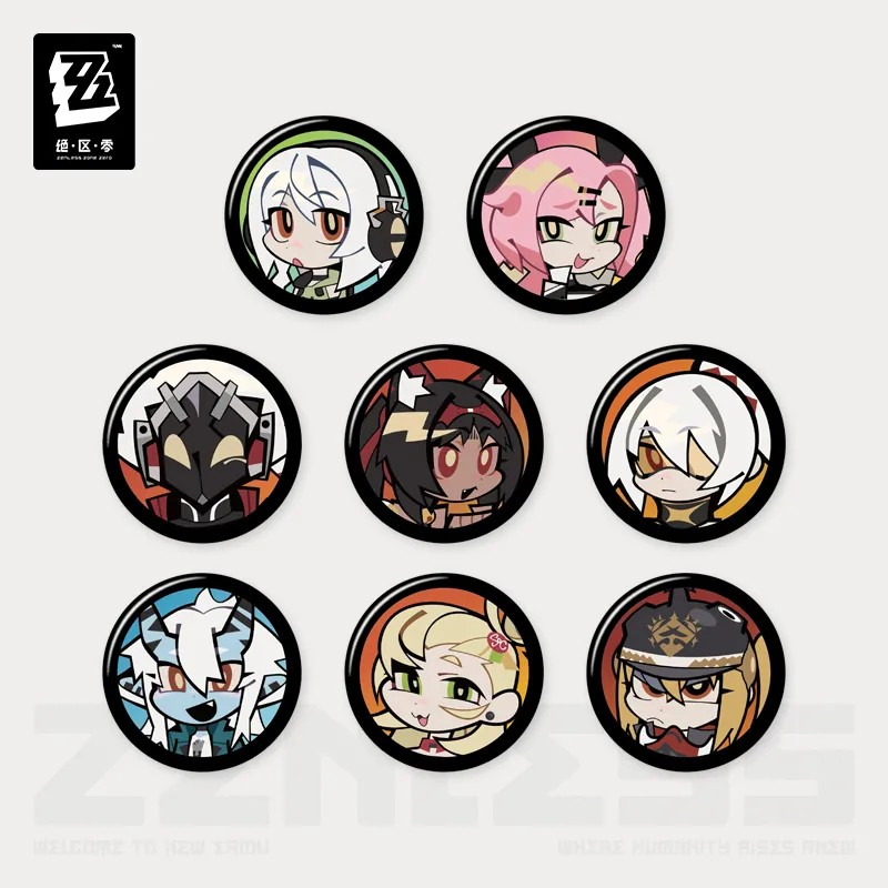 Zenless Zone Zero - Perfect Fit Series Agent Avatar Mini Badge Blindbox Vol.1
