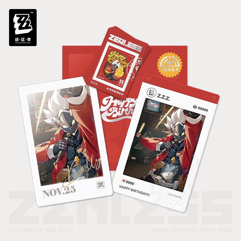 Pre-Order Zenless Zone Zero - HB2U Series Happy Birthday Commemorative Set Vol.2