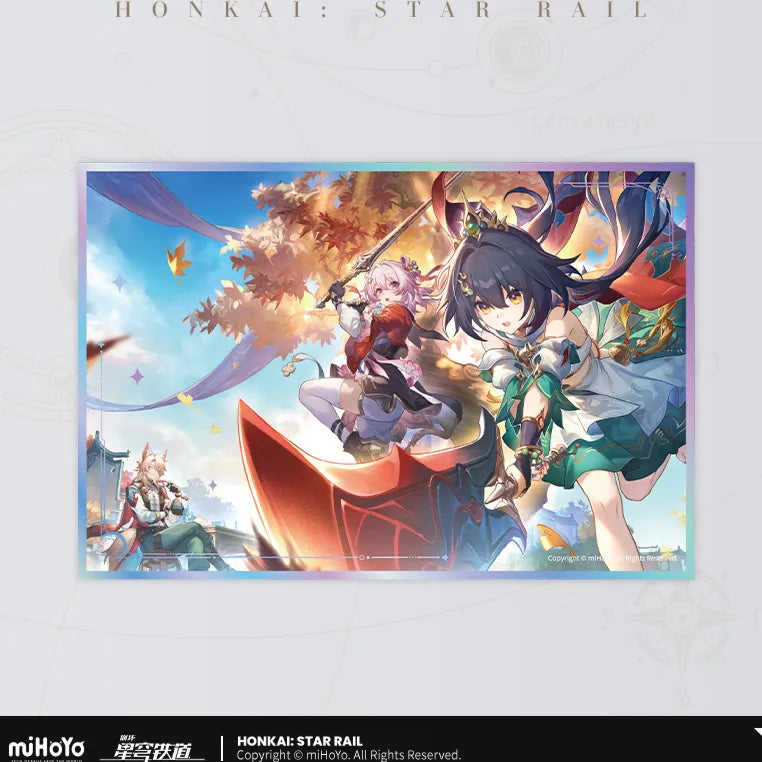 Pre-Order Honkai: Star Rail - Interstellar Journey Series Acrylic Shikishi