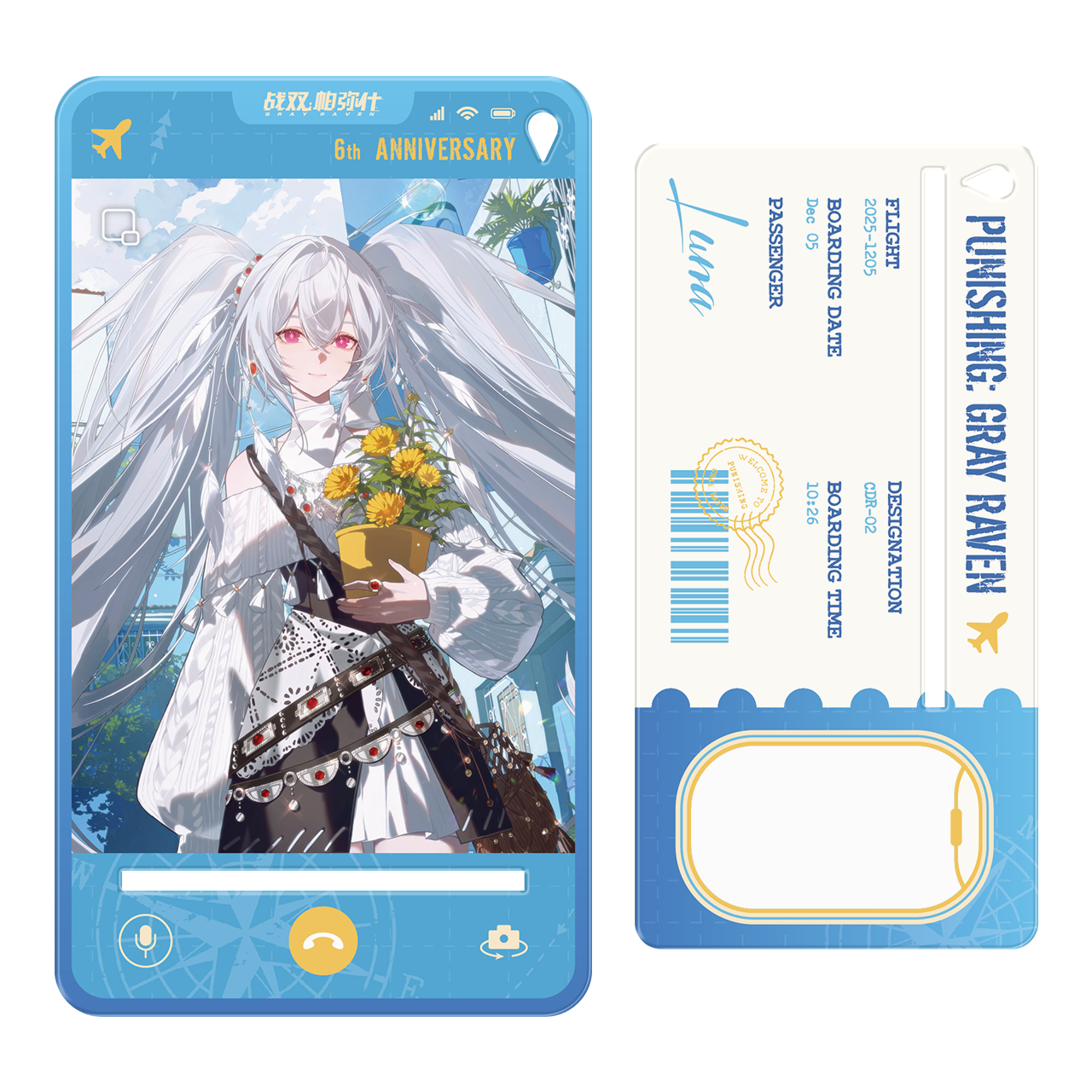 Pre-Order Punishing: Gray Raven - 6th Anniversary Echoes of Elsewhere Display Standee