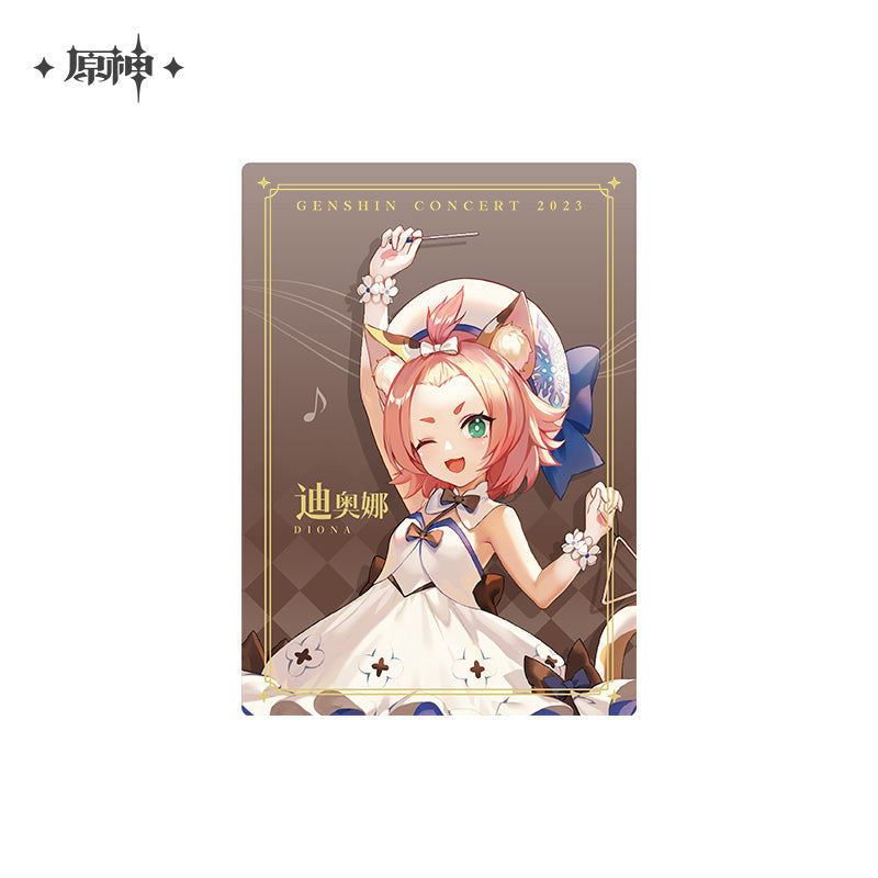 Genshin Concert 2023 Melodies of an Endless Journey Photo Card