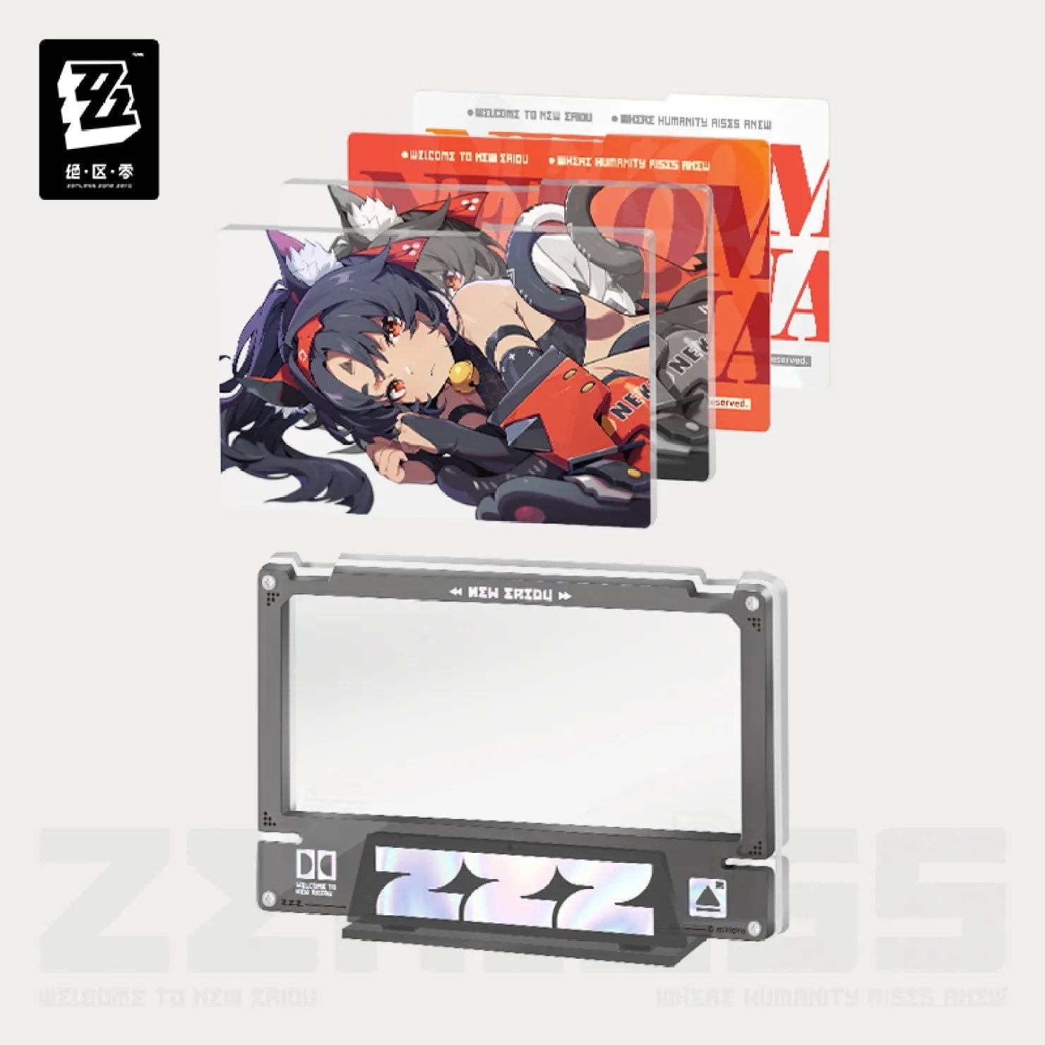 Zenless Zone Zero - Mindscape Cinema Layered Acrylic Block : Cunning Hares