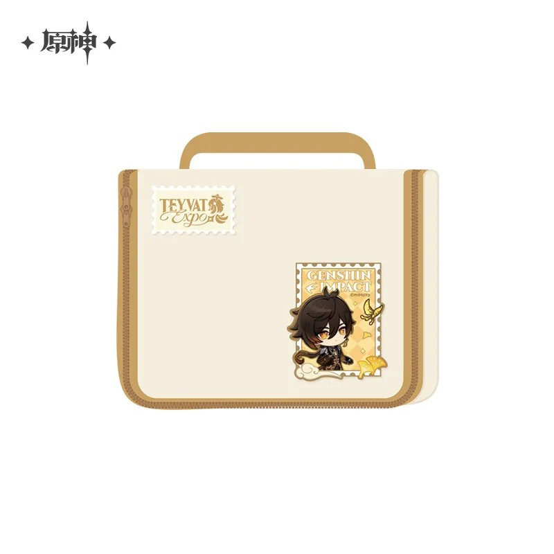 Genshin Impact - Teyvat Expo Series Toiletry Bags (Including embroidered patch)