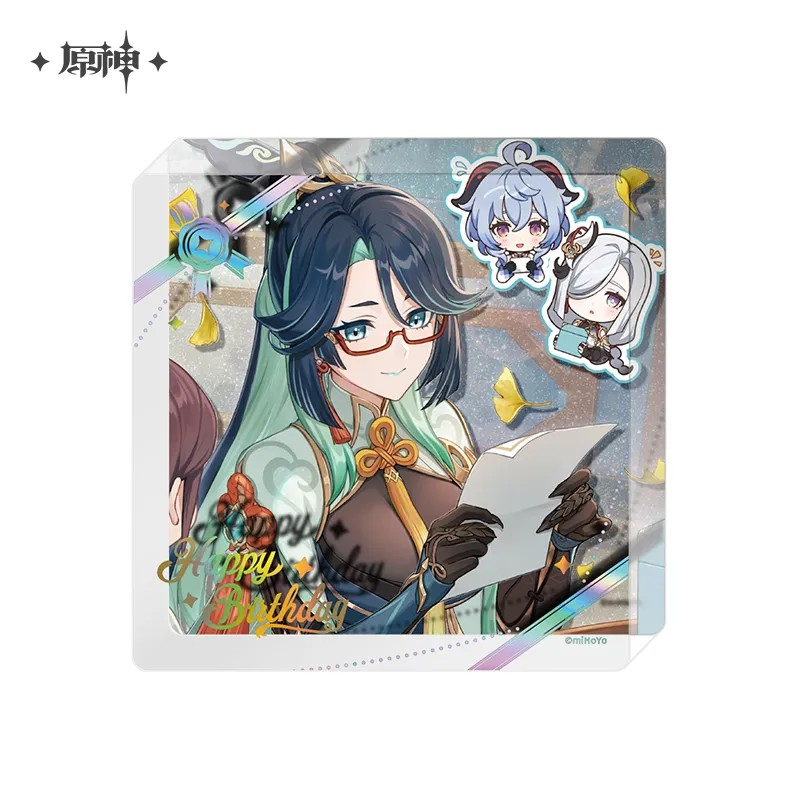 Genshin Impact - Day of Destiny Birthday Series Acrylic Coaster 2025
