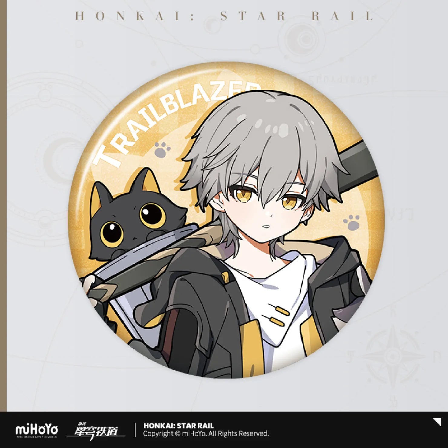 Honkai: Star Rail - Little Cat Series Tinplate Badge