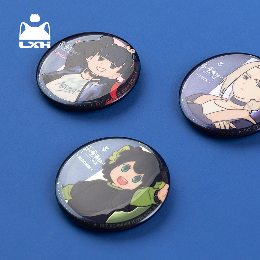 Pre-Order The Legend of Hei 2 - Character Badge - Official Merch