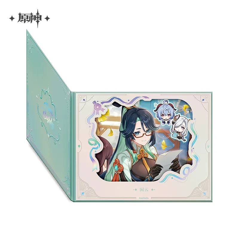 Pre-Order Genshin Impact - Day of Destiny Birthday Series Flip-Style Framed Shikishi 2025