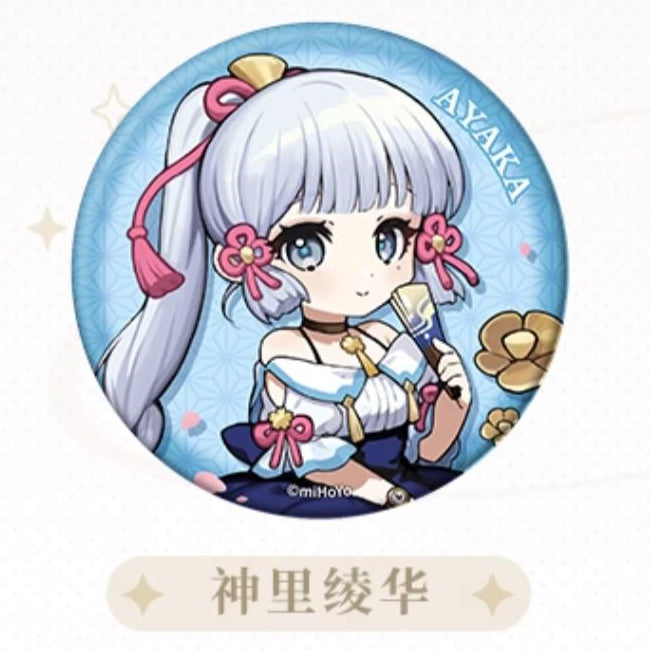 Genshin Impact - Outing Theme Series Chibi Character Badge