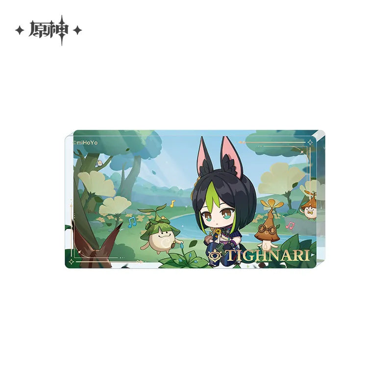 Genshin Impact - Teyvat Nature Discovery Tour Series Chibi Acrylic Block