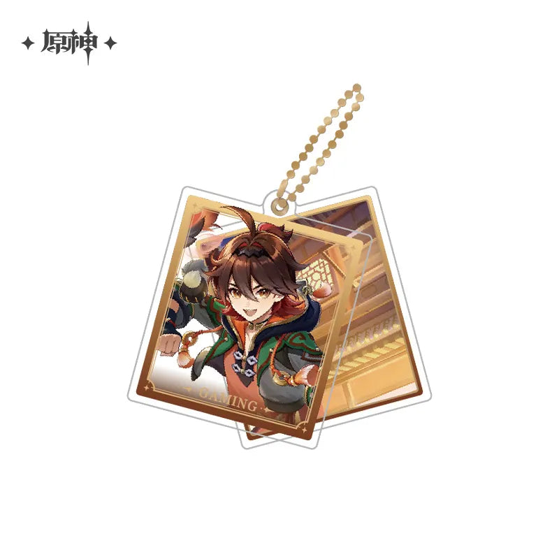 Genshin Impact Theme Double Piece Acrylic Keychain