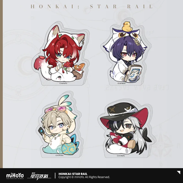 Pre-Order Honkai: Star Rail - Boys' Dormitory Series Chibi Character mini Standee