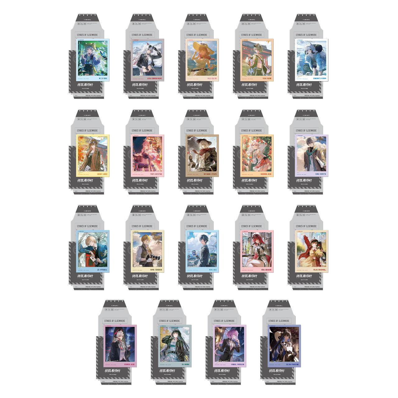 Pre-Order Punishing: Gray Raven - 6th Anniversary Echoes of Elsewhere Tear-Off Polaroid