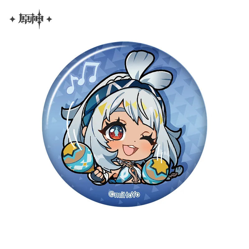Pre-Order Genshin Impact - Natlan Chibi Emoji Series Badge