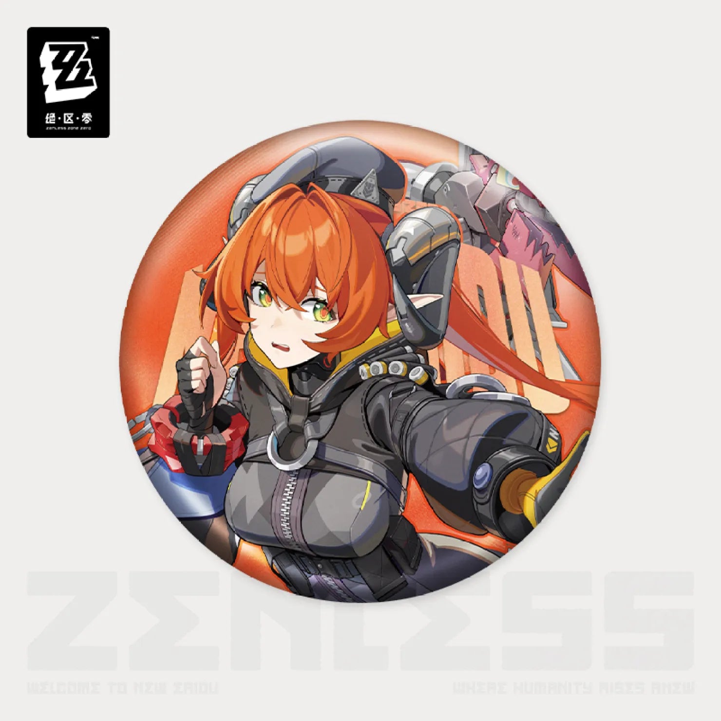Zenless Zone Zero - Standing Design Series Tinplate Badge: Obol Squad