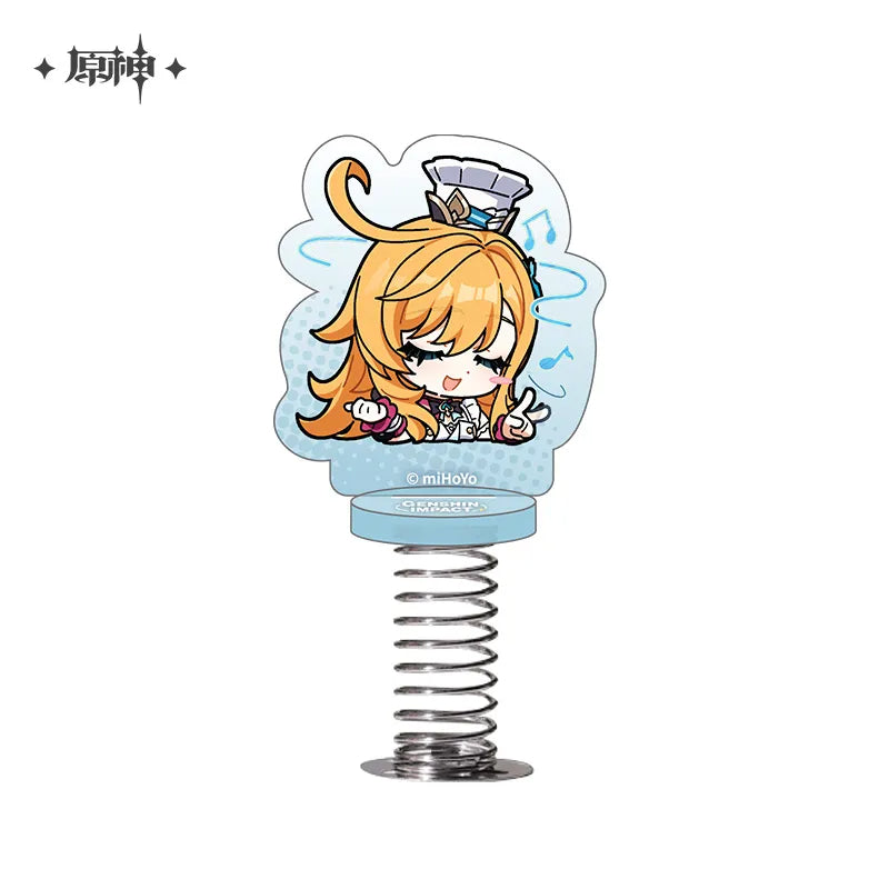 Genshin Impact Fontaine Character Chibi Spring Standee