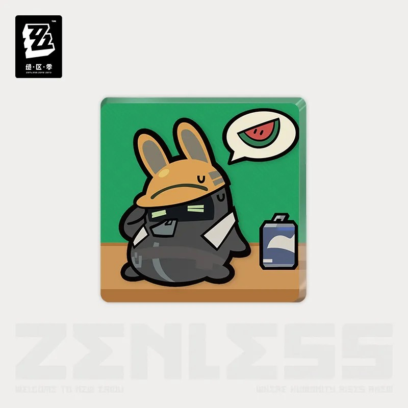 Zenless Zone Zero - En Nah, Enn Ennen! Series Bangboo Acrylic Fridge Magnet