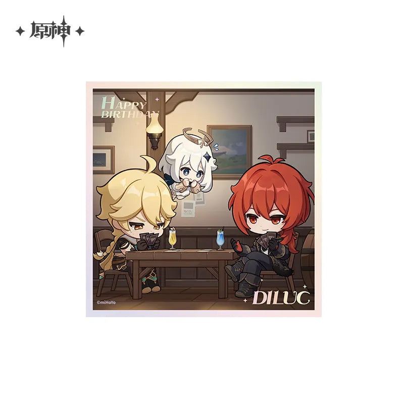 Genshin Impact - Auspicious Moments Series Mini Shikishi