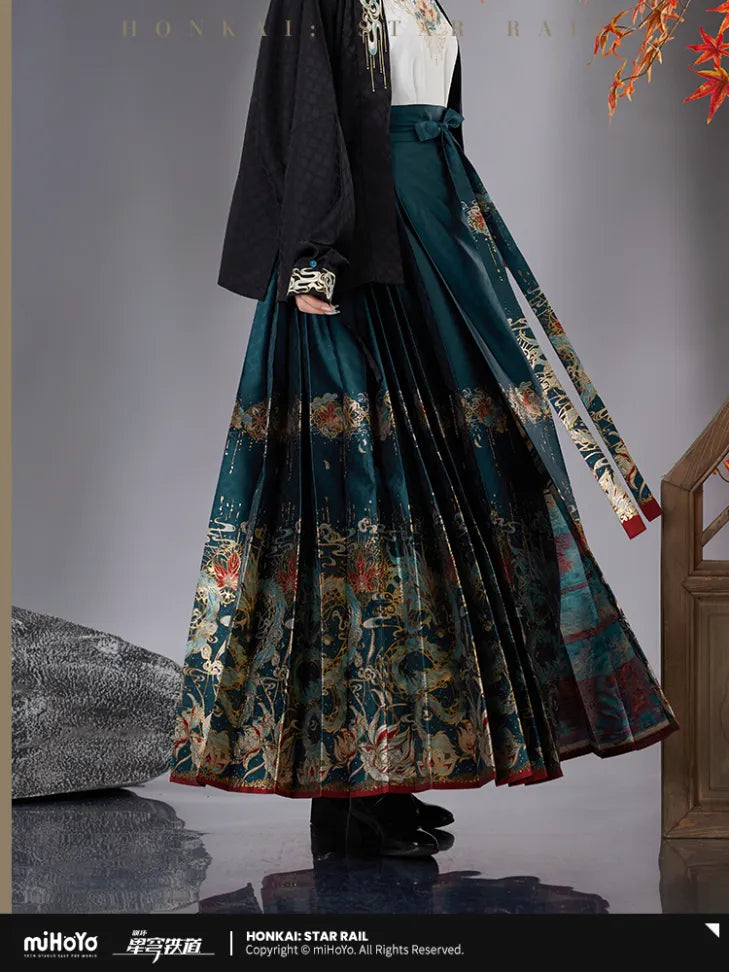 Honkai: Star Rail - Dan Heng ¡¤ lmbibitor Lunae Impression One-Piece Horse-Face Dress