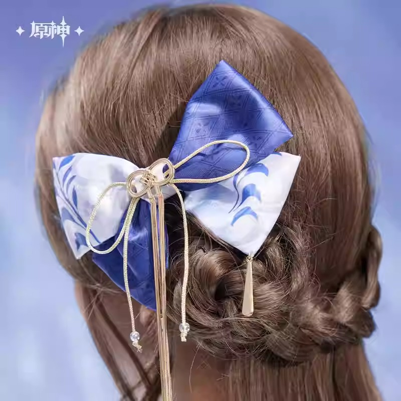 Pre-Order Genshin Impact - Kamisato Ayato Impression Bow Hair Accessory