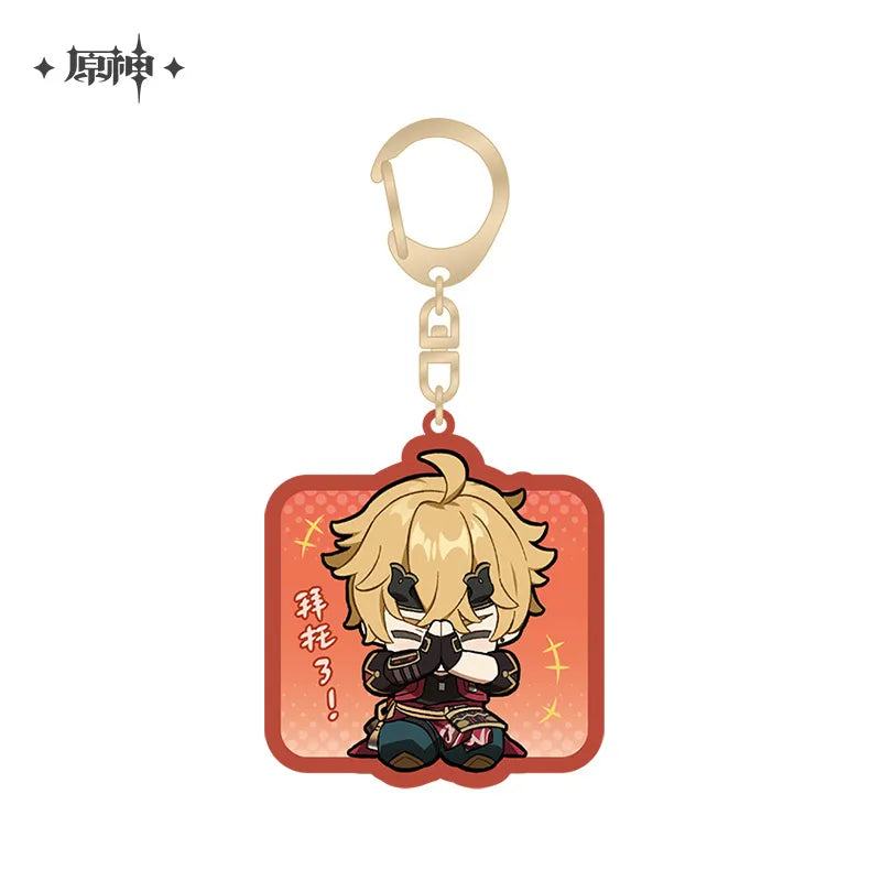 Genshin Impact - Inazuma Chibi Character Acrylic Keychain Ver.2