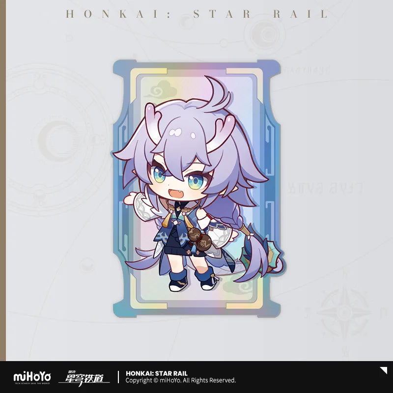 Honkai: Star Rail - Express Travel Series Chibi Laser Ticket