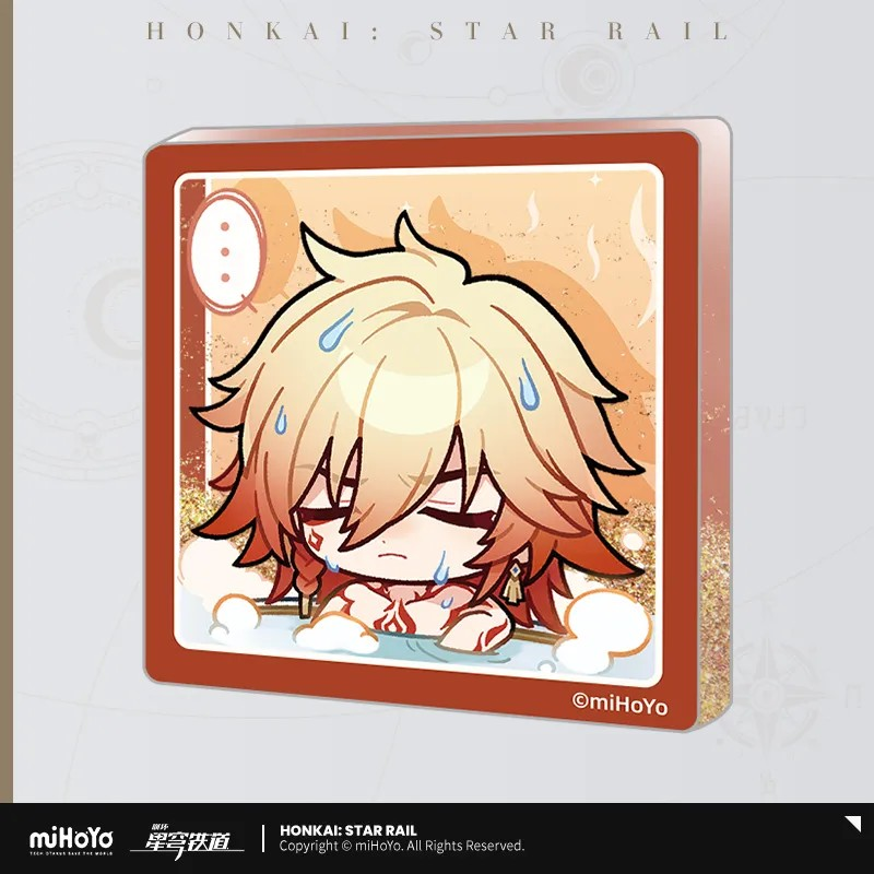 Honkai: Star Rail - Pom-Pom Gallery Quicksand Acrylic Fridge Magnet