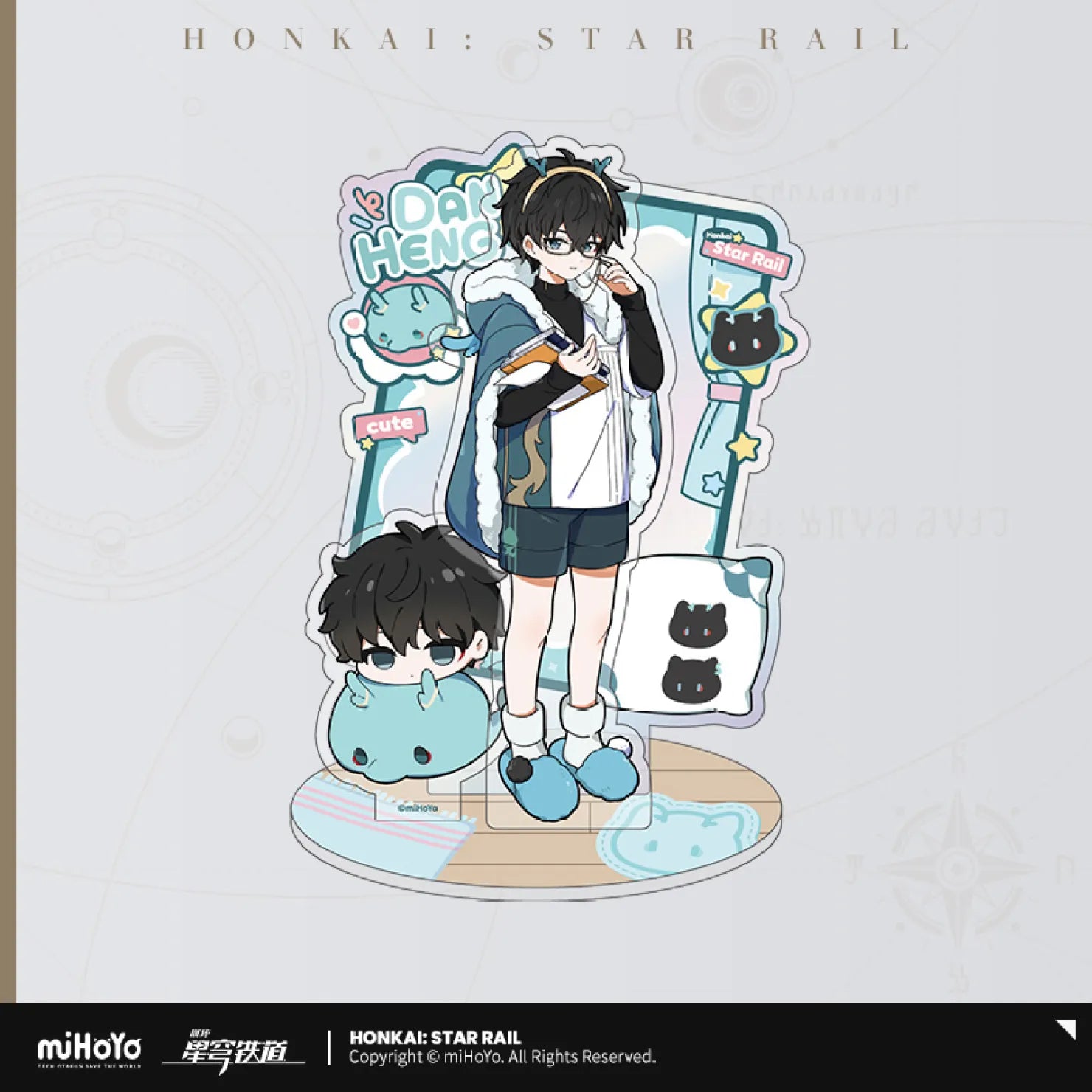 Pre-Order Honkai: Star Rail - Boys' Dormitory Series Acrylic Standee