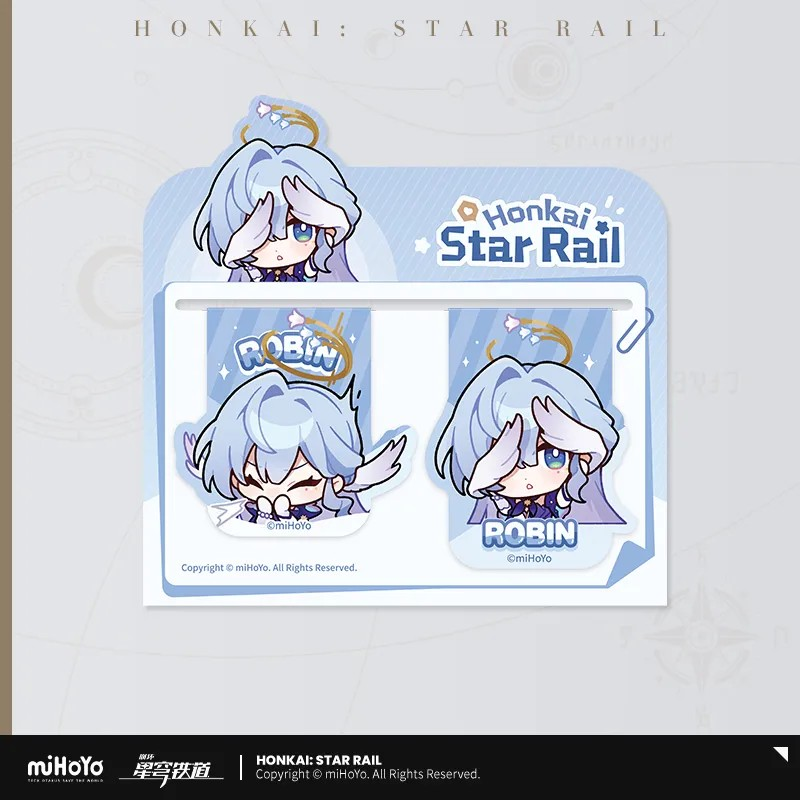 Honkai: Star Rail - Pom-Pom Gallery Soft Magnet Bookmark Set