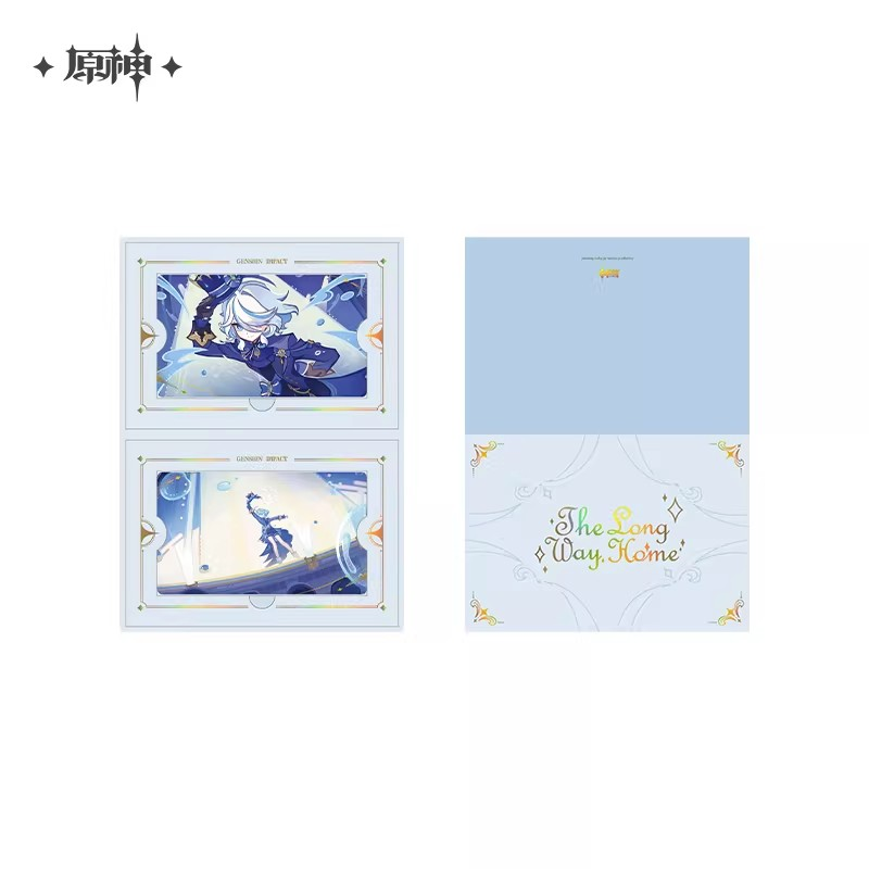 Pre-Order Genshin Impact - The Long Way Home Snapshot Series Badge & Collectable Card Set