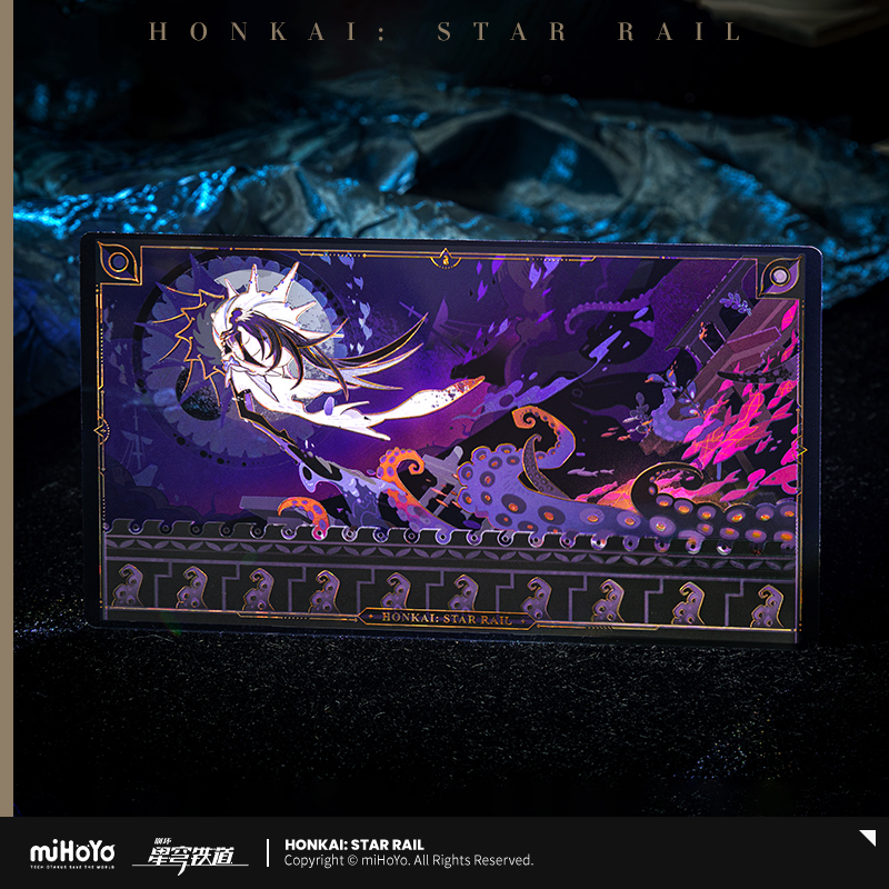 Pre-Order Honkai: Star Rail - Manuscript of Era Nova Series Transparent Clear Card