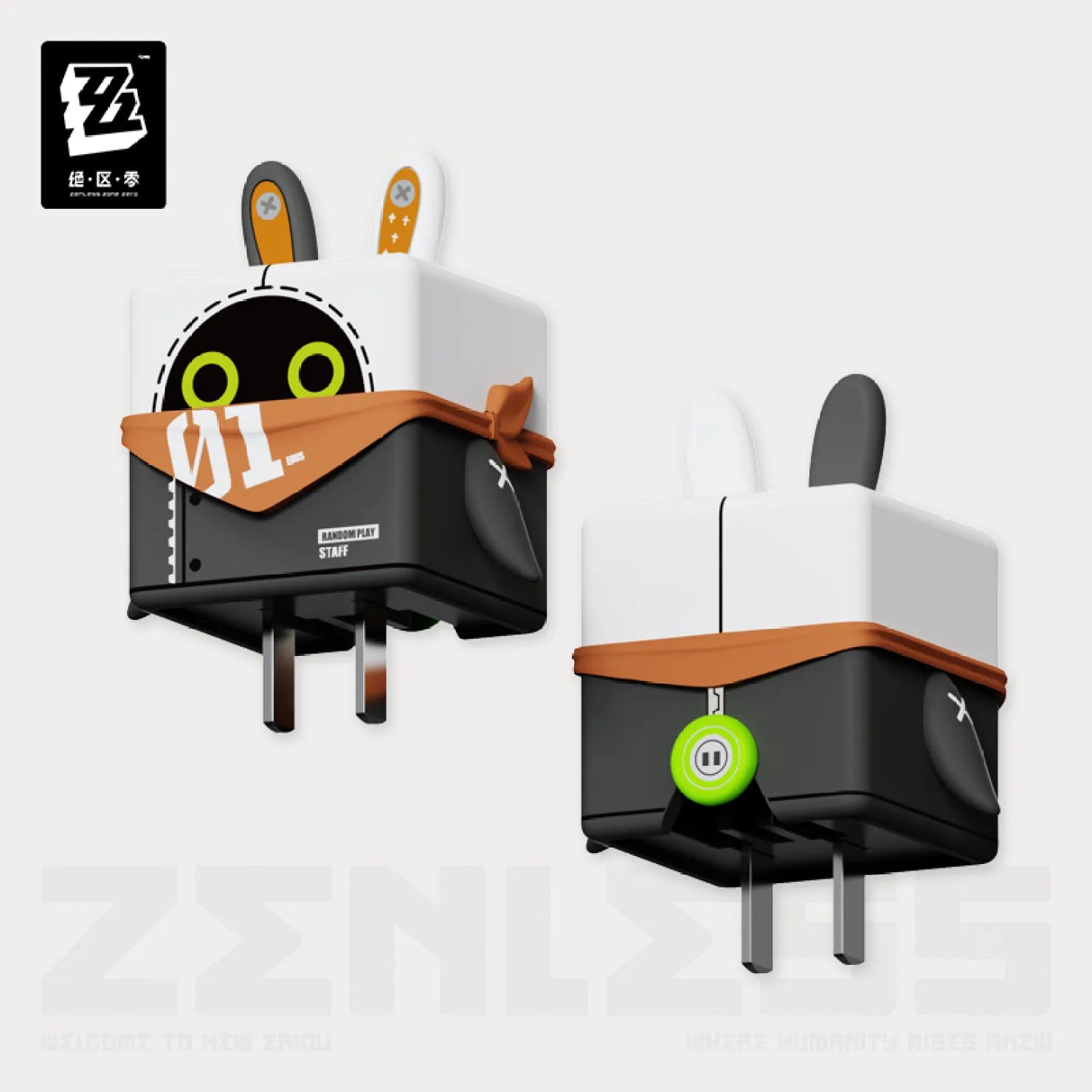 Pre-Order Zenless Zone Zero - Rapid Power Series: 35W GaN Bangboo Fast Charger & Sleeve