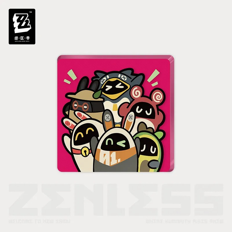 Zenless Zone Zero - En Nah, Enn Ennen! Series Bangboo Acrylic Fridge Magnet