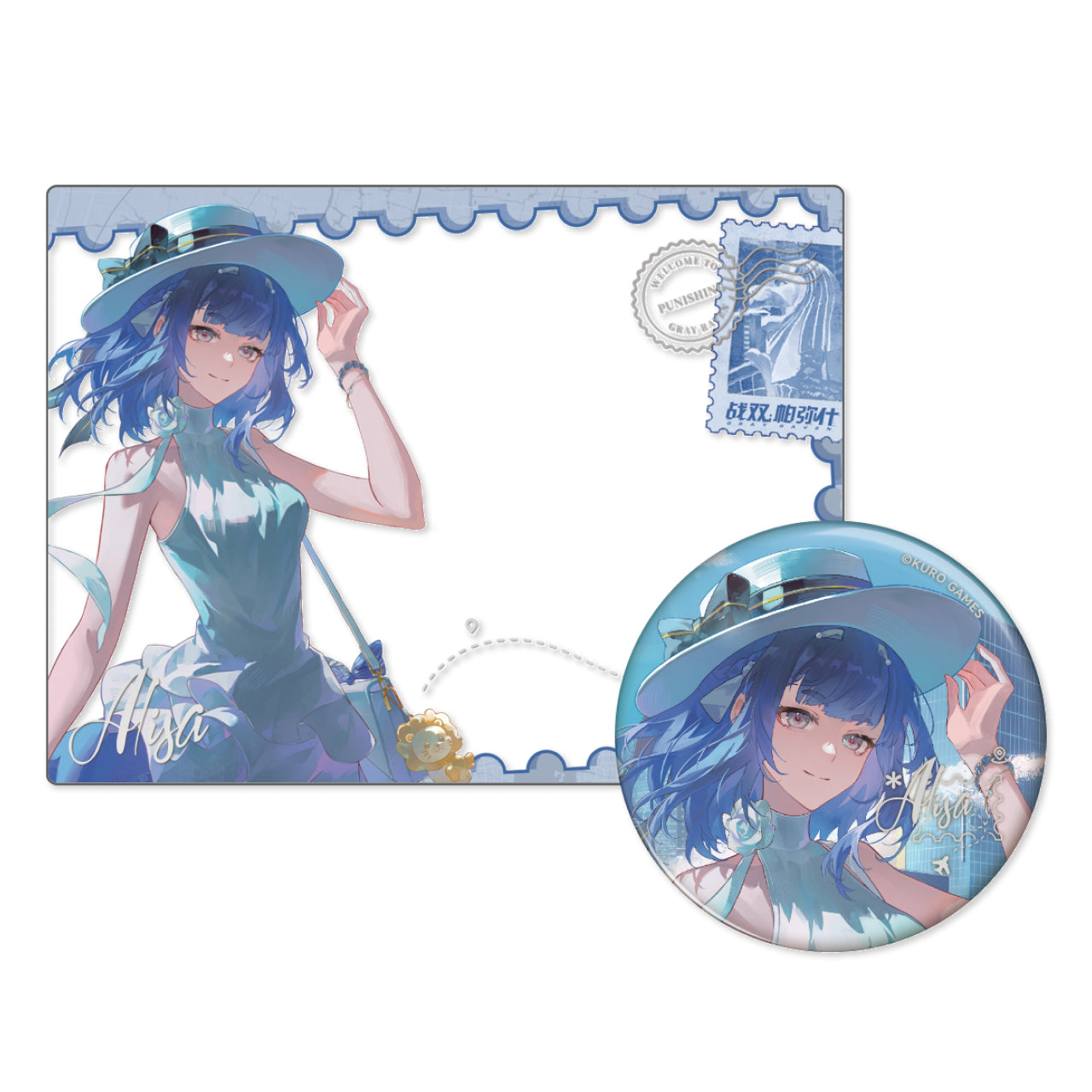 Pre-Order Punishing: Gray Raven - 6th Anniversary Echoes of Elsewhere Badge Transparent Card Set