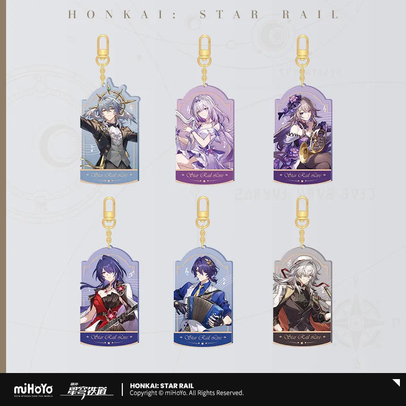 Honkai: Star Rail Live 2025/2024 Acrylic Keychain