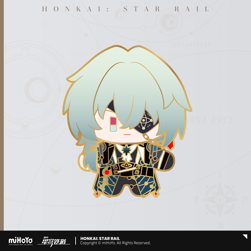 Pre-Order Honkai: Star Rail - Chibi Plushie Series Metal Badge