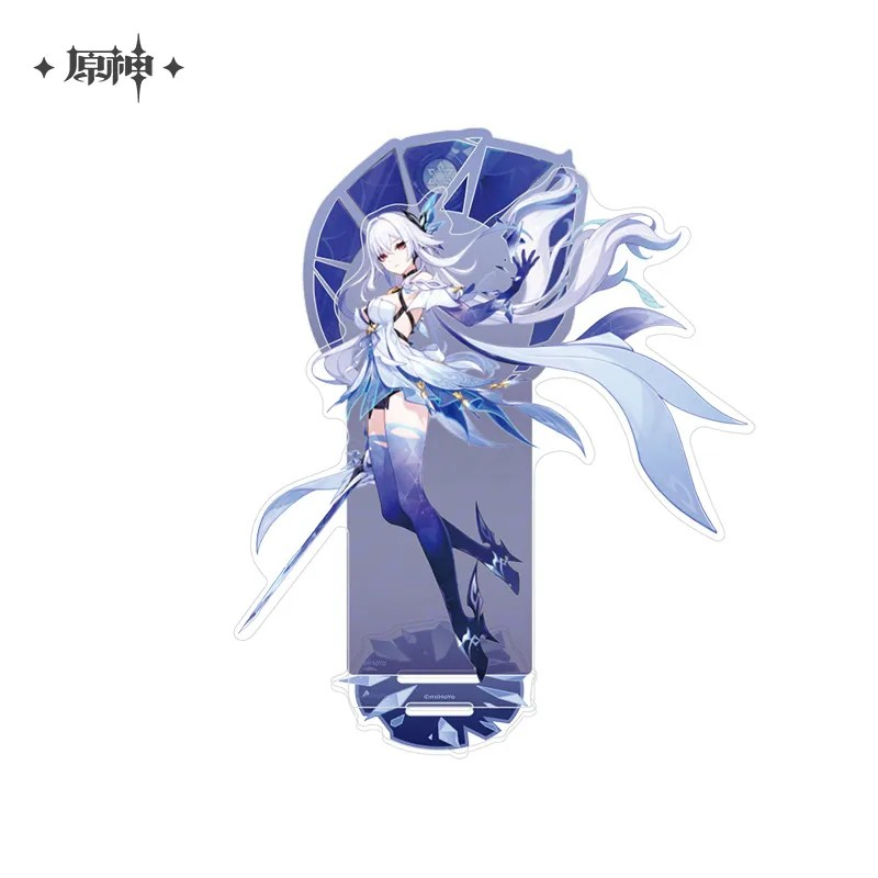 Pre-Order Genshin Impact - Void Star Theme Skirk Badge / Acrylic Standee