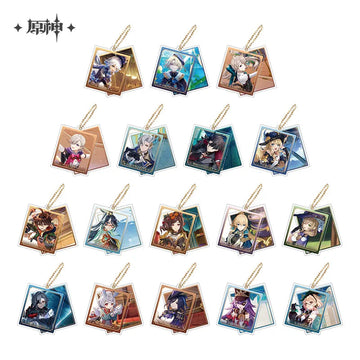 Genshin Impact Theme Double Piece Acrylic Keychain