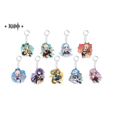 Genshin Impact - Outing Theme Series Chibi Character Keychain