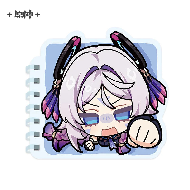 Genshin Impact - Natlan Chibi Emoji Series Notebook