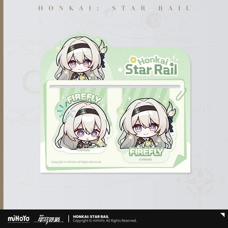 Honkai: Star Rail - Pom-Pom Gallery Soft Magnet Bookmark Set