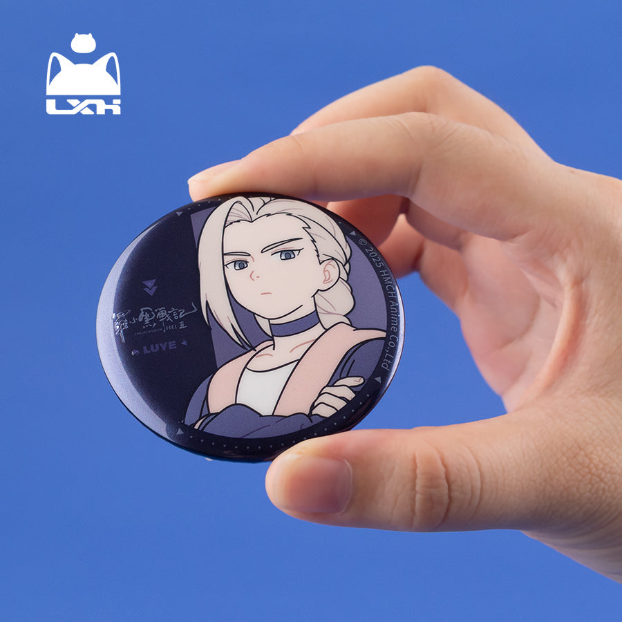 Pre-Order The Legend of Hei 2 - Character Badge - Official Merch